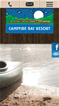 Mobile Screenshot of campfirebayresort.com